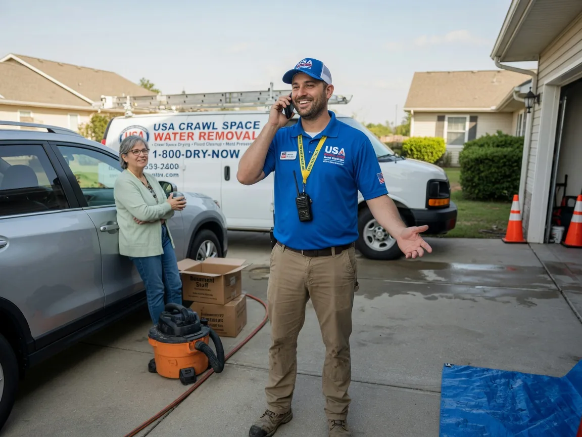 Crawl Space Water Removal Dahlonega, GA FAQs